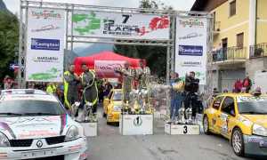 arrivo rally 2 laghi premiazioni 2021