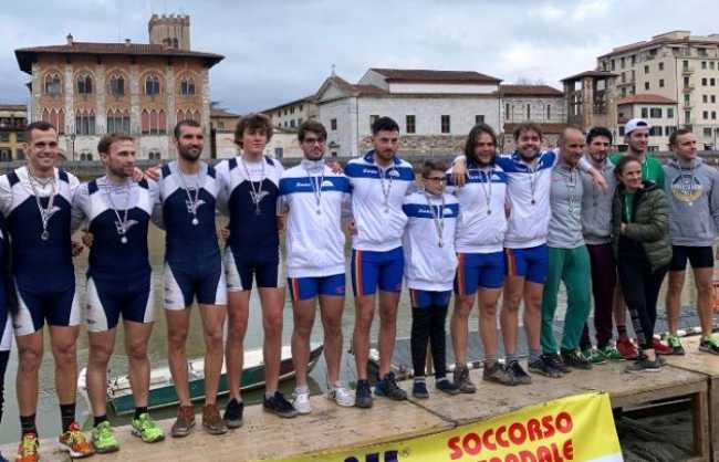 canottieri verbanese podio pisa 2020