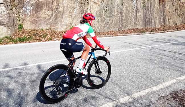 elisa longo borghini salita tricolore