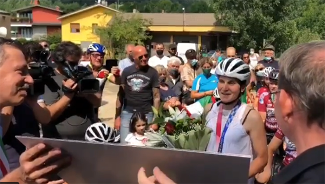 elisa borghini ornavasso arrivo