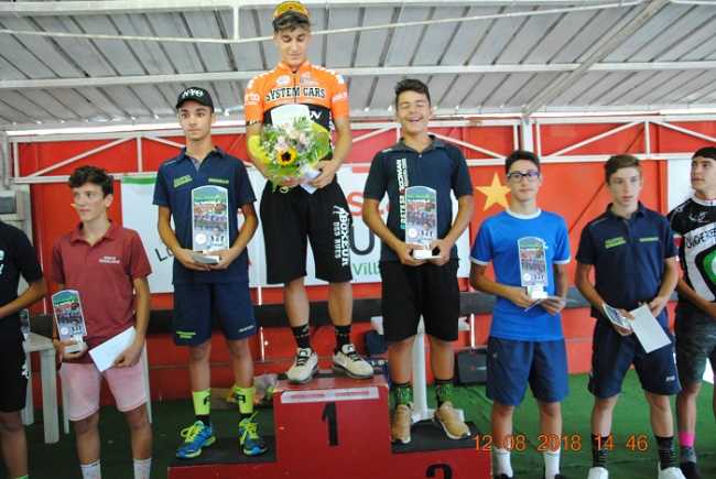 premiazione lucciola maschi allievi