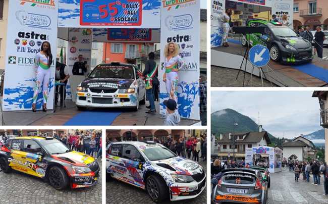 rally partenza malesco sabato palco mix