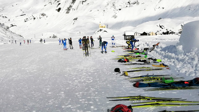riale formazza sci neve pista