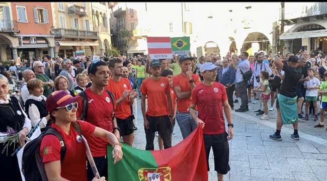 sfilata skyrunning piazza