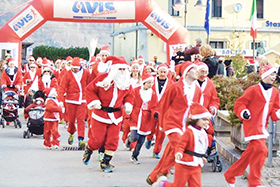 b babbi natale corsa