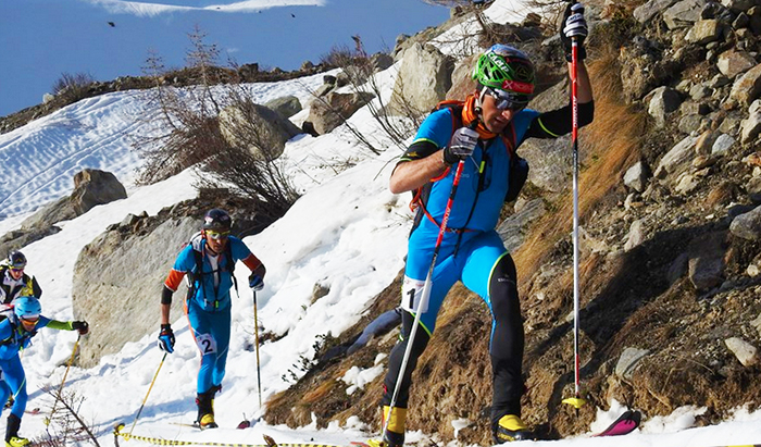 Lenzi profeta in patria. Vince la 2^ Rosa Ski Raid. Fotogallery