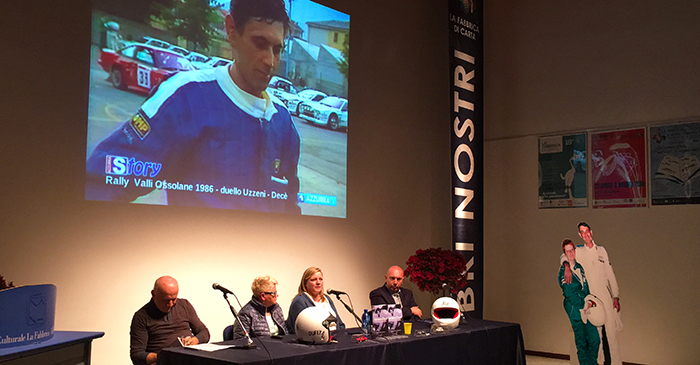 Presentato alla Fabbrica il libro dedicato al pilota e preparatore Adriano Decè. Video e foto