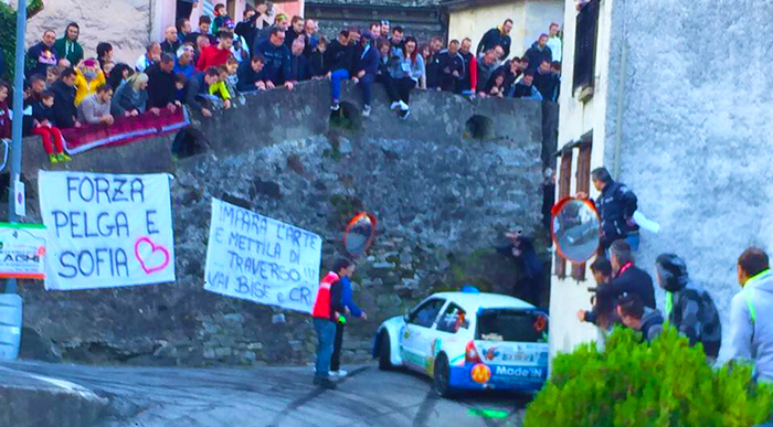 Rally 2 Laghi, Caffoni su tutti a Montecrestese. Dritto di Barresi all'inversione. Video, Foto, classifiche