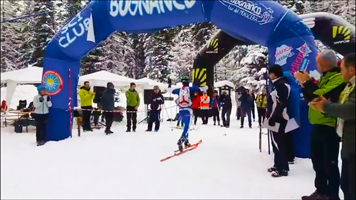Damiano Lenzi vince il 34° Tour del Monscera in 2 ore e 28 minuti di gara