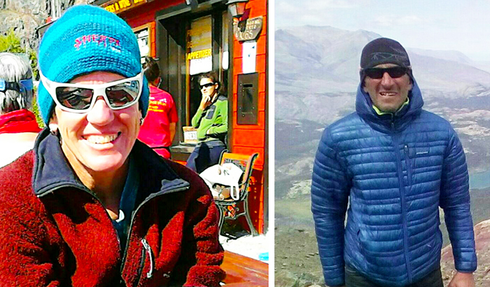 Piolini e Medina ad El Chantel in attesa di incontrare il Cerro Torre