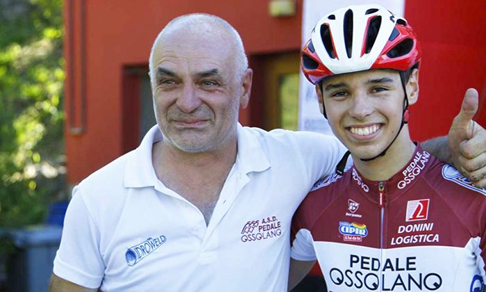 Pedale ossolano: Nicholas Dresti vince a Bergamo e prende la maglia verde