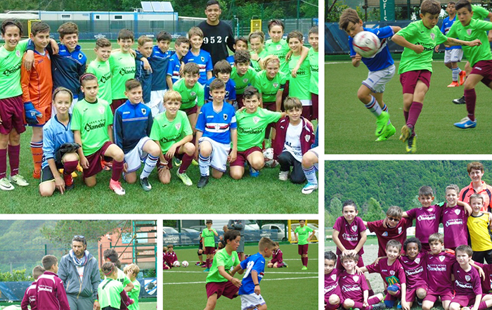 I Pucini della Juve Domo contro la Sampdoria. Torneo "Piccoli amici" a Cosasca. Fotogallery