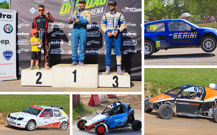 Rallycross a Maggiora: 2° posto per il vigezzino Gabriel Di Pietro