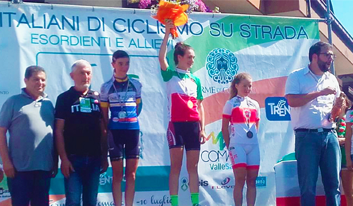  Pedale ossolano: Francesca Barale seconda in Veneto