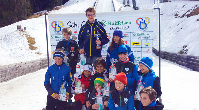 Sci: salto e fondo, Samuele e Camilla Comazzi vincono l'International Combi Tour. Foto
