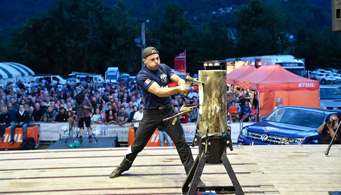 Tantissimi alla Sagra della Patata per il Campionato Italiano e la gara Rookie internazionale Still Timbersports