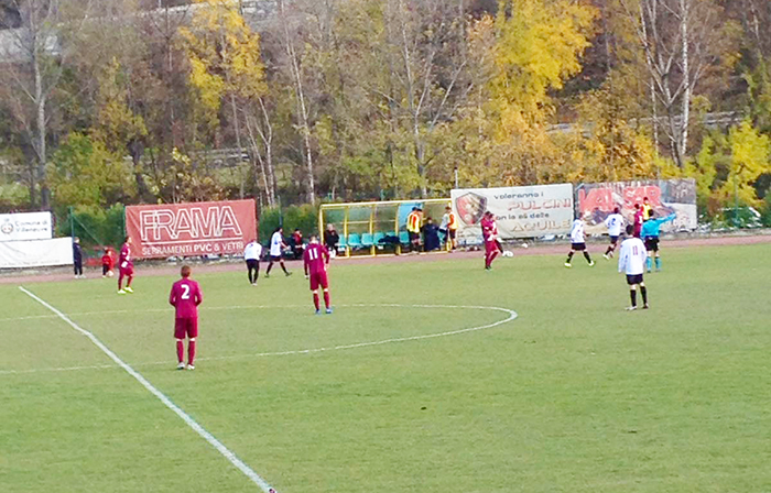 Juve Domo ai play out. Sconfitta per 2-1 con l'Aygreville