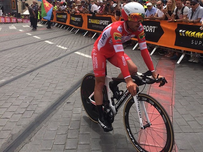 Team Androni Giocattoli: bene Masnada nella crono di apertura al Giro d'Italia