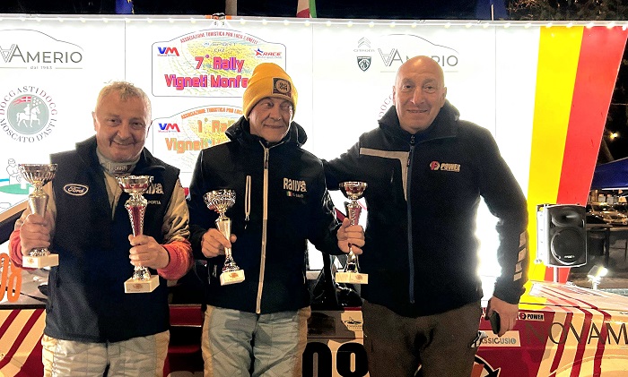 Rally & co. protagonista sulle strade dei vigneti monferrini 