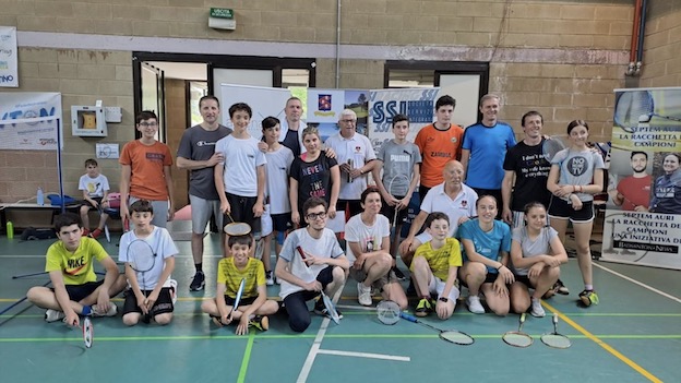 pisano doppio badminton partecipanti