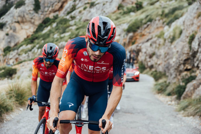 Ancora una tappa di mezza classifica per Filippo Ganna alla Tirreno Adriatico