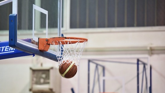 basket canestro palla palazzetto