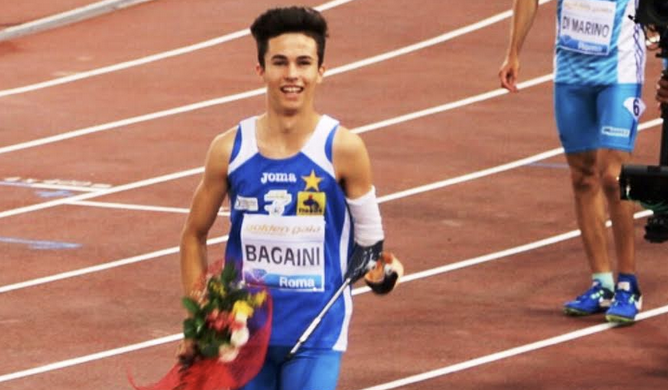 Atletica paralimpica: record italiano di Riccardo Bagaini sui 400 metri a Parigi