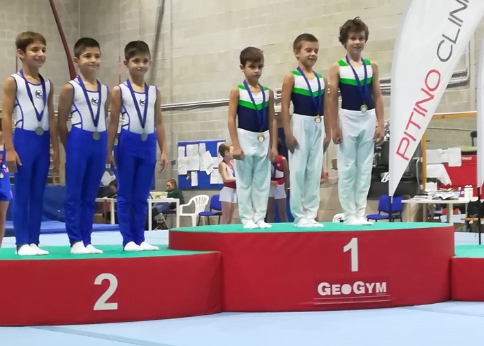 Ginnastica artistica Lamarmora Biella sul podio