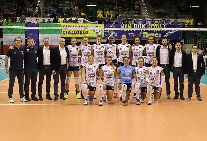 Esordio casalingo in Champions League per la Igor Volley