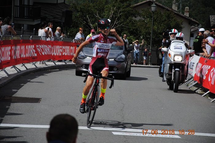 Pedale Ossolano Idroweld sugli scudi in Valle d'Aosta con Longo e Donatelli